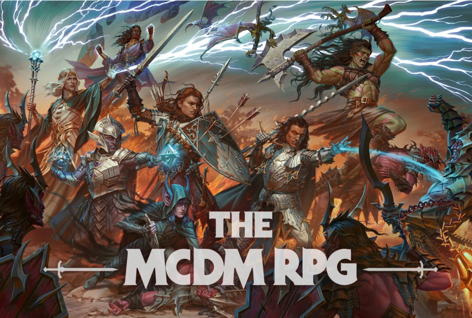 The MCDM RPG Kickstarter smashes past its target.